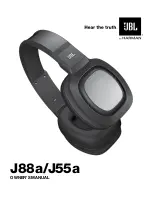 JBL J88a Owner'S Manual preview