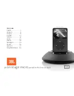 JBL JBL On Stage Micro User Manual предпросмотр