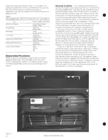 Preview for 10 page of JBL L212 Owner'S Manual