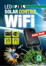JBL LED SOLAR CONTROL WIFI Quick Manual preview