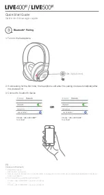 Preview for 4 page of JBL LIVE 400BT Quick Start Manual