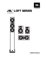 Preview for 1 page of JBL LOFT20 Owner'S Manual