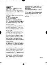 Предварительный просмотр 3 страницы JBL LS120P Service Manual