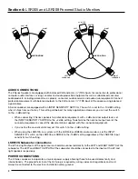 Preview for 8 page of JBL LSR305 Owner'S Manual