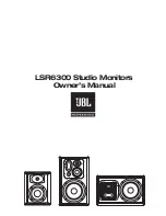 JBL LSR6300 Series Owner'S Manual предпросмотр