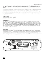 Предварительный просмотр 6 страницы JBL LSR6300 Series Owner'S Manual