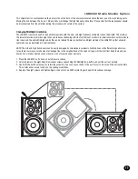 Предварительный просмотр 11 страницы JBL LSR6300 Series Owner'S Manual