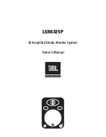 JBL LSR6312SP Owner'S Manual preview