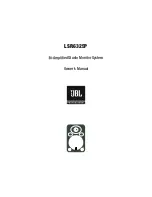 Preview for 1 page of JBL LSR6325P Owner'S Manual