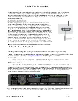 Предварительный просмотр 4 страницы JBL LSR705i Setup Instructions