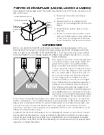 Предварительный просмотр 9 страницы JBL LX 2000 center Instruction Manual