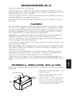 Предварительный просмотр 20 страницы JBL LX 2000 center Instruction Manual