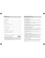 Preview for 2 page of JBL MR-165 Quick Reference Manual