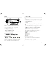 Preview for 8 page of JBL MR-165 Quick Reference Manual