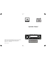 JBL MR-17.3 Operation Manual preview