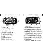 Предварительный просмотр 6 страницы JBL MR-30 Operation Manual