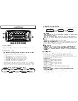 Предварительный просмотр 8 страницы JBL MR-30 Operation Manual