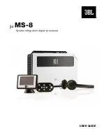 JBL MS-8 User Manual preview