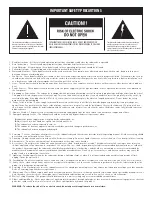 Предварительный просмотр 2 страницы JBL NL150 User Manual