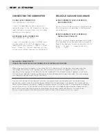 Предварительный просмотр 5 страницы JBL NL150 User Manual