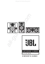 JBL Northridge E Series Owner'S Manual предпросмотр