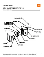 Предварительный просмотр 2 страницы JBL Northridge E10 Technical Manual