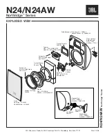 Preview for 2 page of JBL Northridge N24 Technical Manual