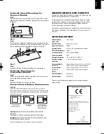 Preview for 7 page of JBL On-Air WEM-1 Owner'S Manual