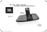 Preview for 1 page of JBL On Time 400iHD User Manual