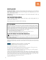 Preview for 20 page of JBL ONBEAT AWAKE Quick Setup Manual