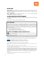 Preview for 24 page of JBL ONBEAT AWAKE Quick Setup Manual