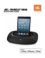 Предварительный просмотр 1 страницы JBL OnBeat Mini Quick Start Manual