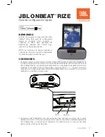 Предварительный просмотр 9 страницы JBL OnBeat RIZE Quick Setup Manual