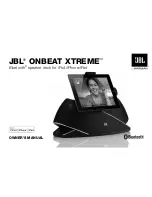 JBL OnBeat Xtreme Owner'S Manual preview