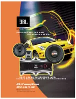 Предварительный просмотр 4 страницы JBL P-1000 Supplementary Manual