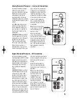 Предварительный просмотр 5 страницы JBL PERFORMANCE P10SW Owner'S Manual