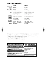Предварительный просмотр 8 страницы JBL PERFORMANCE P10SW Owner'S Manual