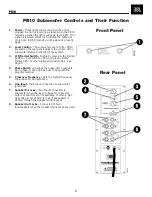 Предварительный просмотр 6 страницы JBL PowerBass PB10 Service Manual