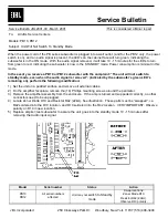 Предварительный просмотр 13 страницы JBL PowerBass PB12 Service Manual