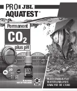JBL PRO AQUATEST CO2 Permanent plus pH Manual preview