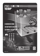 Preview for 1 page of JBL PRO TEMP b 10 Manual