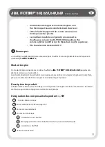 Предварительный просмотр 17 страницы JBL PRO TEMP b 10 Manual