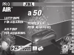 Preview for 1 page of JBL PROAIR a50 Manual