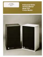 JBL Professional Series Technical Manual preview