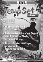Предварительный просмотр 1 страницы JBL ProTerra TempSet Heat Manual