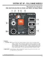 Preview for 19 page of JBL PRX500 Series User Manual