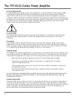 Preview for 10 page of JBL PRX600 series User Manual