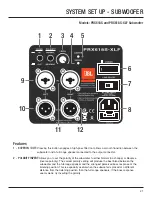 Preview for 21 page of JBL PRX600 series User Manual