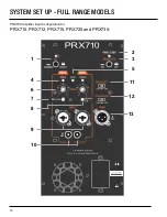 Preview for 16 page of JBL PRX715XLF User Manual