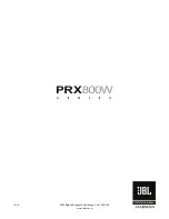 Preview for 30 page of JBL PRX812W .PRX815W User Manual